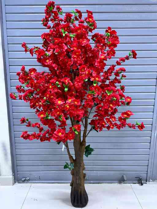 Árbol Cerezo ROJO– 180 cm (Sin Base) — Plantas Artificiales