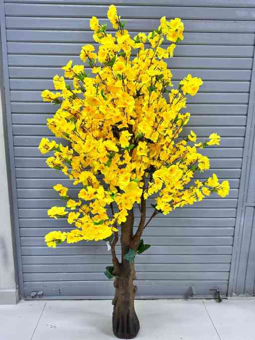 Árbol Cerezo AMARILLO – 180 cm (Sin Base)