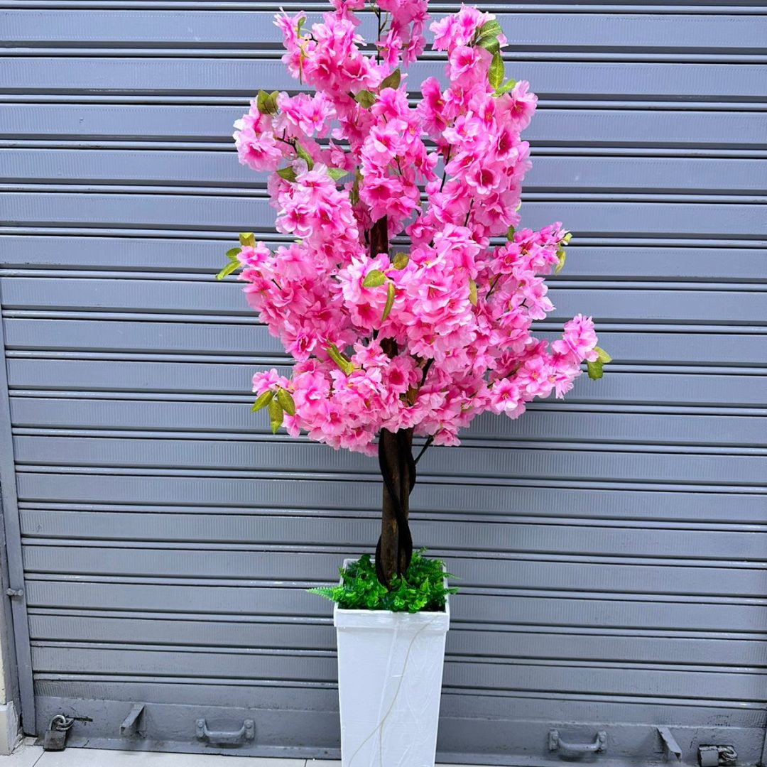 Árbol MINI Cerezo ROSADO– 160 cm + Base de trupan