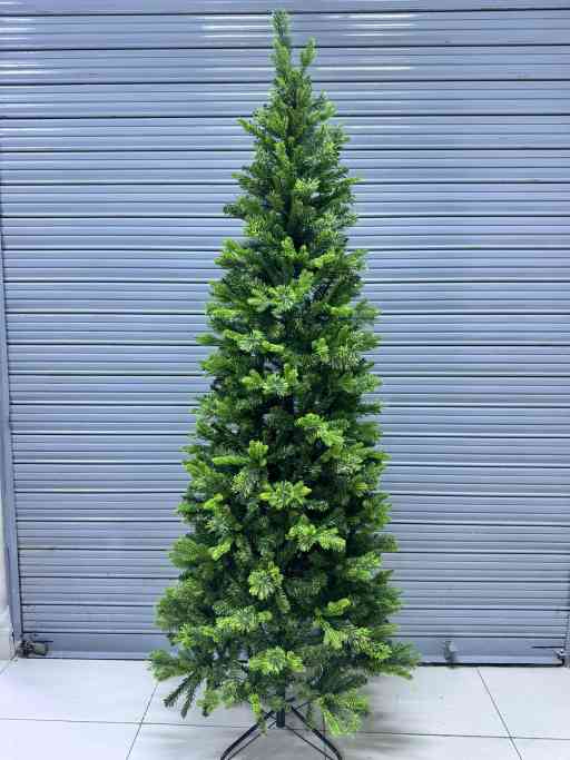 🎄 Pencil Pino Americano Artificial 2.10 m – Sistema de Bisagras (3 Cuerpos) — Navidad 2025