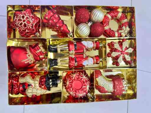 Ornamento SET de 14PCs — Navidad 2025