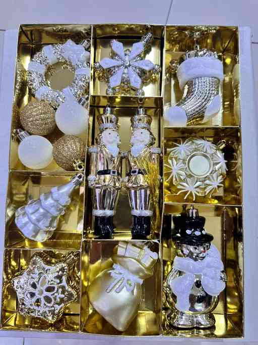 Ornamentos SET de 14PCs — Navidad 2025