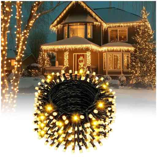 Tira de 500 Luces AMABAR Navideñas | 35m — Navidad 2025