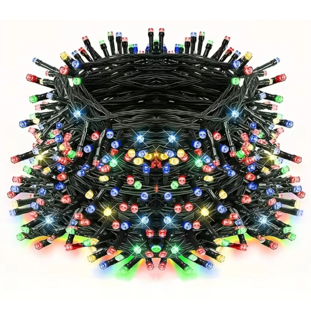 Tira de 500 Luces multicolores Navideñas | 35m